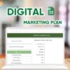 Mẫu digital Marketing Plan 2024