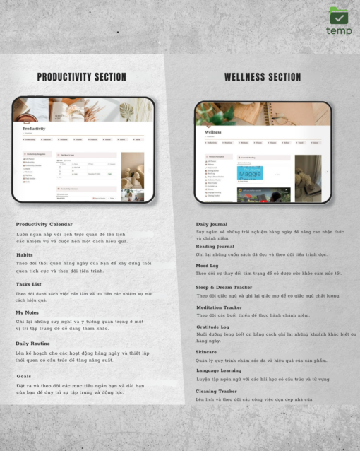 Life Planner - Làm Chủ Cuộc Sống Notion - Hình ảnh 4